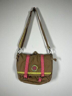 American Girl Canvas Messenger Bag / Backpack FOR GIRLS Not Dolls 11" x 10"!